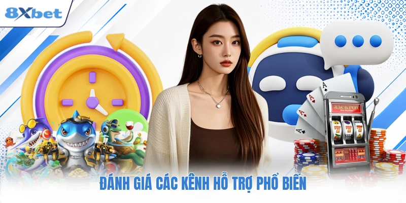 Đánh giá các kênh hỗ trợ phổ biến