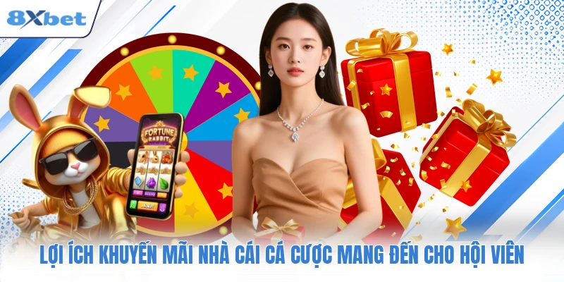 Lợi ích khuyến mãi nhà cái cá cược mang đến cho hội viên
